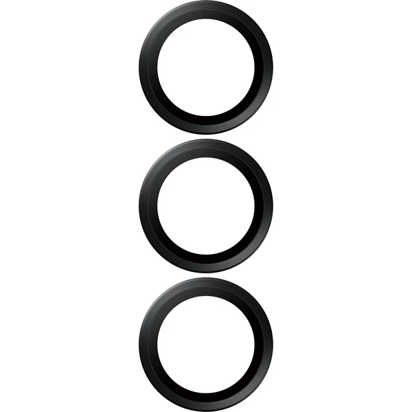PanzerGlass® Hoops® Samsung Galaxy S25+ čierne ochranné krúžky pre šošovky fotoaparátu - Ochranné fólie a sklo - Obrázok 22FC000J01