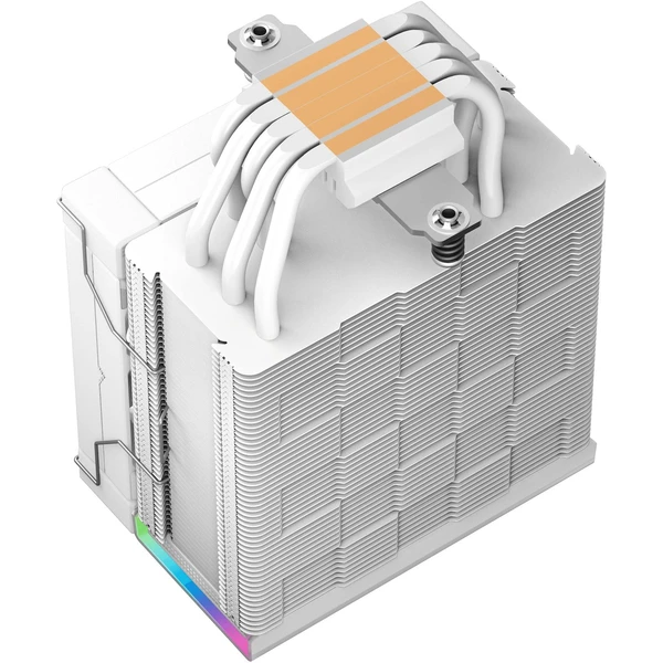DeepCool AK500S Digital biely - Chladiče - Obrázok 22J9000O01