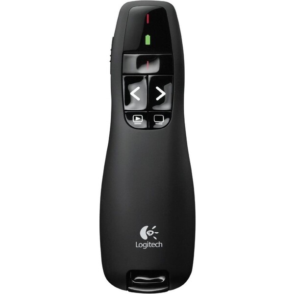 E-shop Logitech Wireless Presenter R400 prezentér čierny