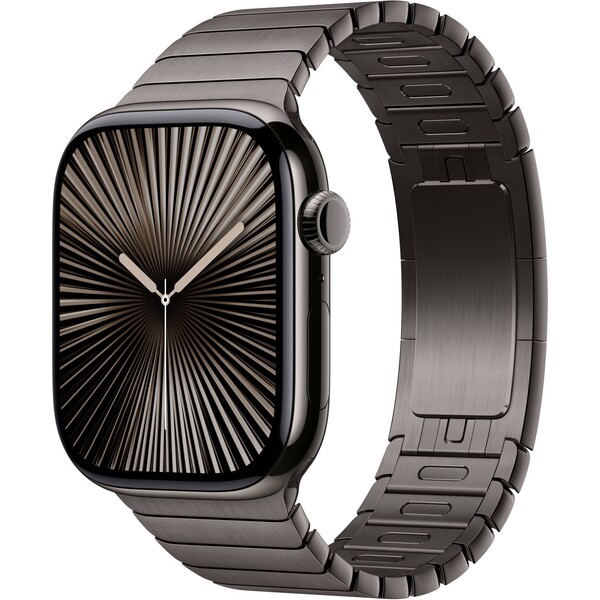 Apple Watch 49/46/45/44mm bridlicovo šedý článkový ťah