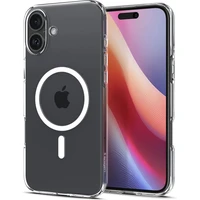 Spigen Liquid Crystal MagSafe kryt iPhone 16 crystal clear - Puzdra
