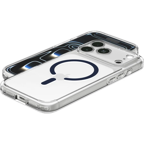 Spigen Ultra Hybrid MagSafe kryt na iPhone 18 Pro Max/17 Pro Max číry tmavě modrý - Puzdra - Obrázok 22dbb292ffe74abdb7aadf3237512b32