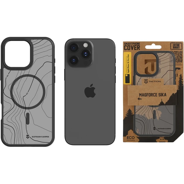 Tactical MagForce Hyperstealth Sika kryt iPhone 16 Pro Max Asphalt - Puzdra - Obrázok 23043ddf59854b4291e0ccb7623c30e4