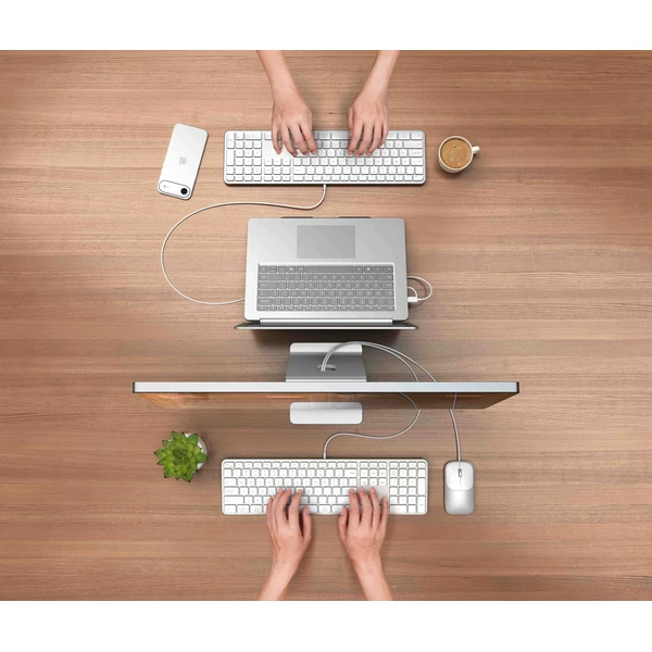 Satechi Slim LX3 drôtová klávesnica - US English - strieborná - Klávesnice - Obrázok 23233378329d4290ac9a8267fb74a2dc