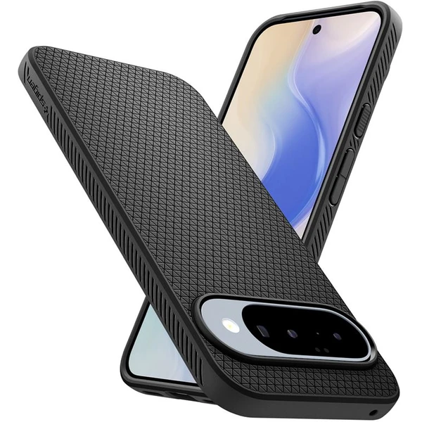 Spigen Liquid Air kryt Google Pixel 10/10 Pro matne čierny - Puzdra - Obrázok 232b0e61ef2a4bb6a3bb485ecb004830