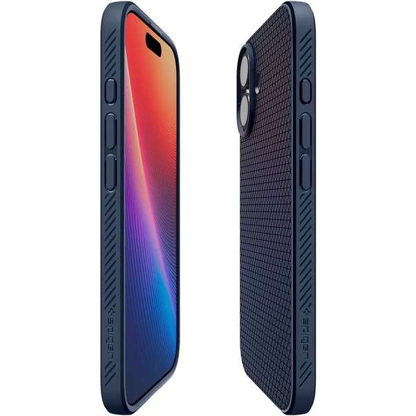 Spigen Liquid Air kryt iPhone 17 navy blue - Puzdra - Obrázok 2336b892256e4dbe8c77a5e461193936