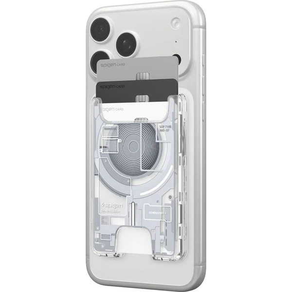 Spigen Ultra Hybrid Wallet MagSafe peňaženka zero one white - Peňaženky - Obrázok 234bfefac12241b381e7e7e7f503d0c3