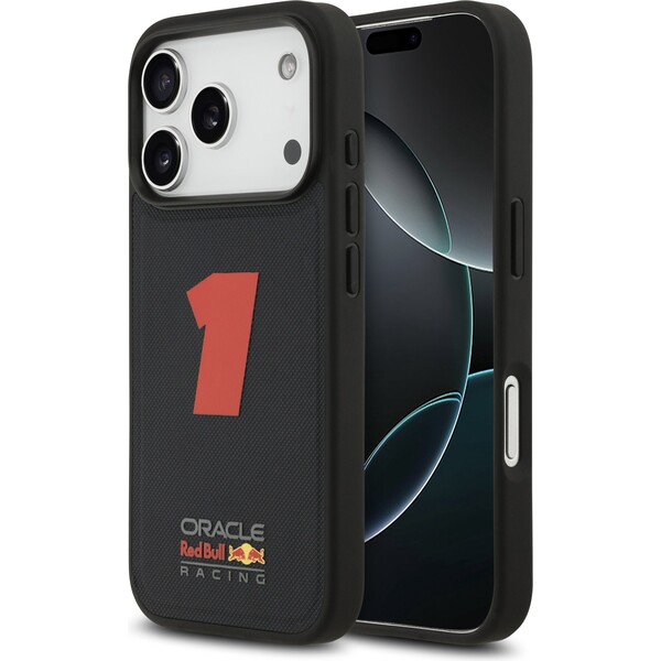 E-shop Oracle Red Bull Racing PC/TPU Obal MagSafe Numer One pre iPhone 17 Pro námořensky modrý