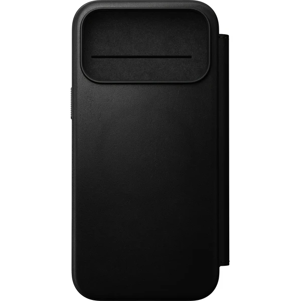 Nomad Modern Leather Folio MagSafe kožené puzdro iPhone 17 Pro Max/18 Pro Max Black - Puzdra - Obrázok 236692faf4314883b5d241041303335a