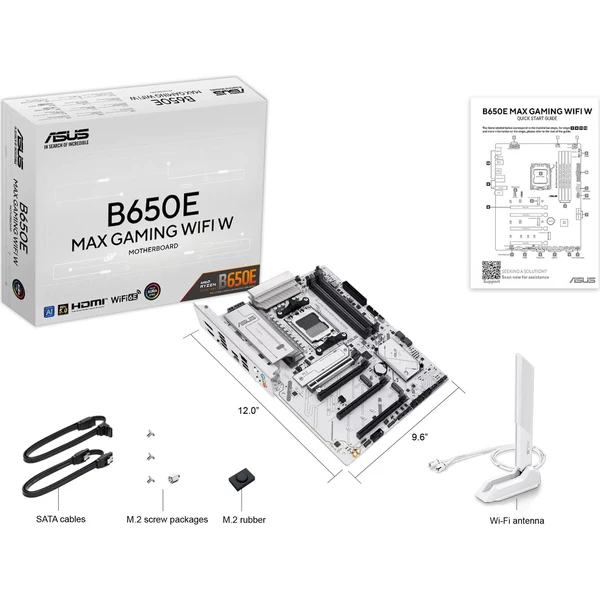 ASUS B650E MAX GAMING WIFI W - Základné dosky - Obrázok 237N000K01