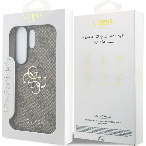 Guess PU 4G Metal Logo kryt Samsung Galaxy S26 Ultra hnedý - Puzdra - Obrázok 23819c77dd9946998eb8c5e3e7eba6e8