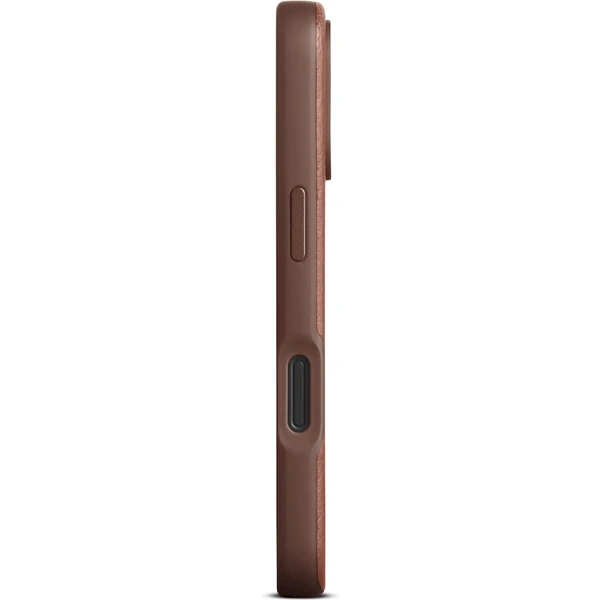 Woolnut MagSafe kožený kryt iPhone 16 Plus hnedý - Puzdra - Obrázok 2388000O01