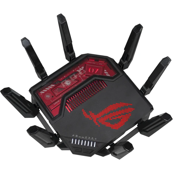 Asus ROG Rapture GT-BE19000 Wi-Fi 7 herný router čierny - Wi-Fi routery - Obrázok 238B000J01