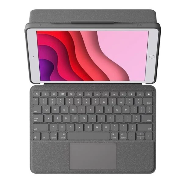 Logitech Combo Touch púzdro s CZ/SK klávesnicou a trackpadom iPad 10,2 čierne - Puzdra s klávesnicou - Obrázok 238C300401