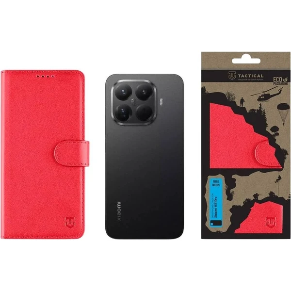 Tactical Field Notes púzdro Xiaomi 15T červené - Puzdra - Obrázok 239O000K01