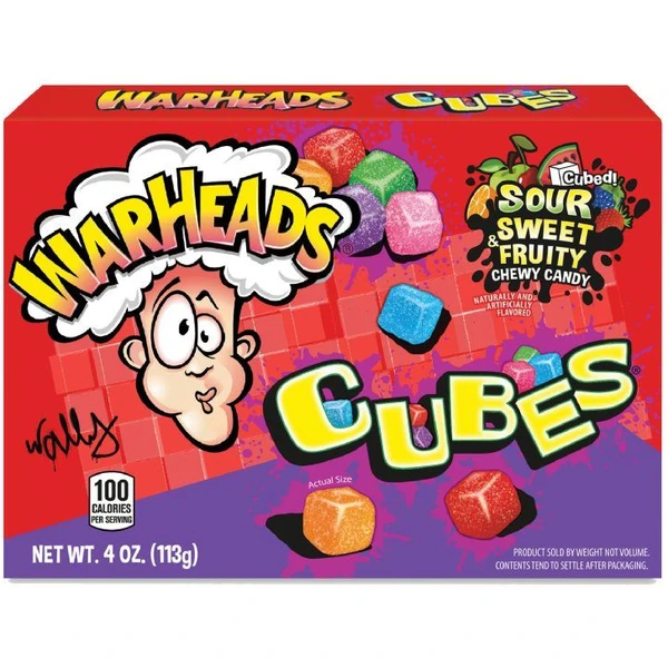 Kyslé žuvacie cukríky Warheads - Ovocné príchute 113 g - Cukrovinky - Hlavný obrázok