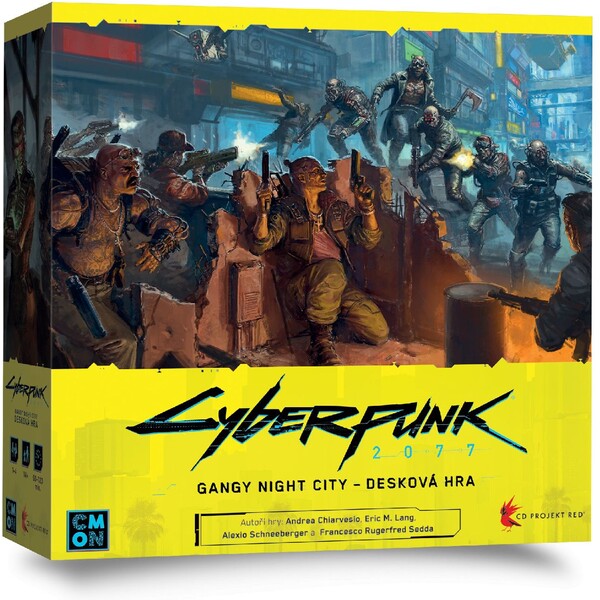 Dosková hra Cyberpunk 2077: Gangy Night City