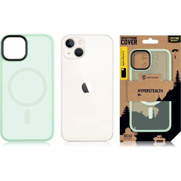 Tactical MagForce Hyperstealth kryt iPhone 13 Beach Green - Puzdra - Obrázok 23G1000701