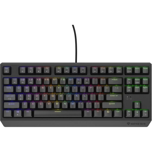 Genesis THOR 230 TKL RGB mechanická klávesnica čierna Outemu Red