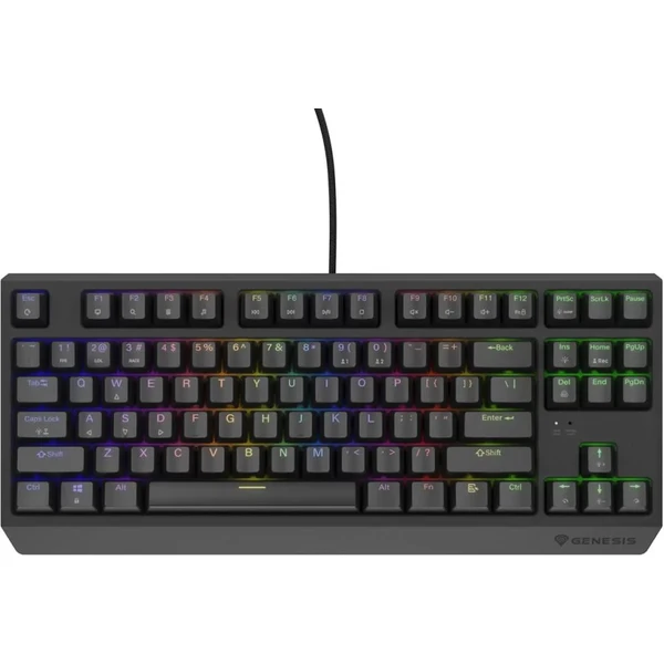 Genesis THOR 230 TKL RGB mechanická klávesnica čierna Outemu Red - Klávesnice - Hlavný obrázok