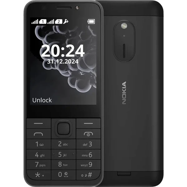 NOKIA 230 DualSIM 2024 čierna - Mobilné telefóny - Hlavný obrázok