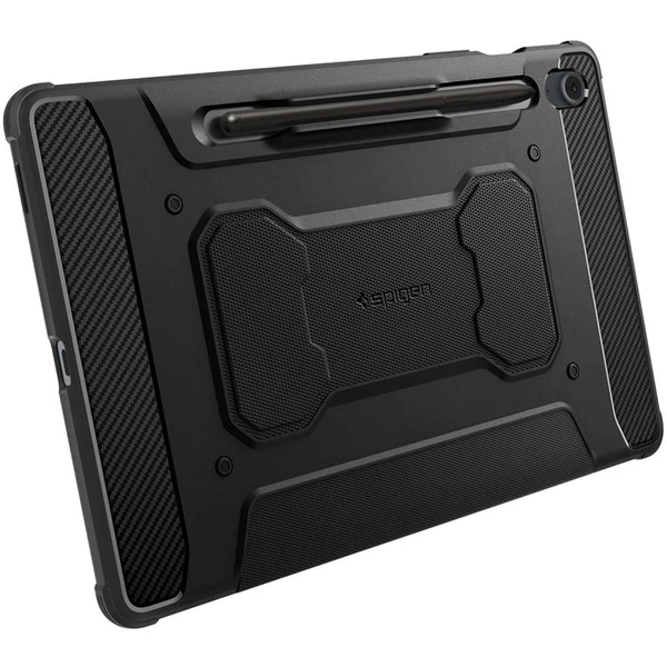Spigen Rugged Armor Pre púzdro Samsung Galaxy Tab S9 FE (2023) čierne - Puzdra - Obrázok 23P2000N01