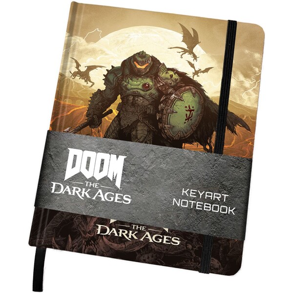 Zápisník DOOM: The Dark Ages - Keyart (160 listov)