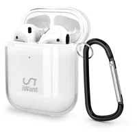 iWant TPU puzdro pre Apple AirPods 1./2. generácie číre - Puzdra