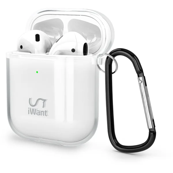 iWant TPU puzdro pre Apple AirPods 1./2. generácie číre - Puzdra - Hlavný obrázok