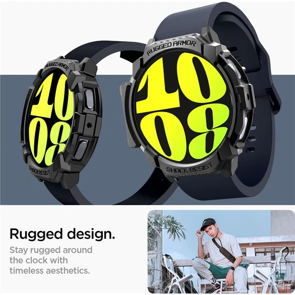 Spigen Rugged Armor púzdro Samsung Galaxy Watch7 (44mm) matne čierne - Puzdra - Obrázok 23a31bbf7afc4535a10742fdaf1fbe2d