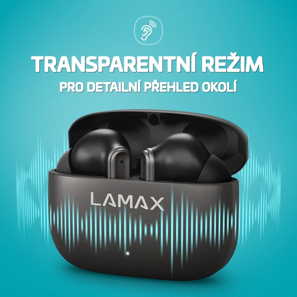 LAMAX SteelClips1 ANC bezdrôtové slúchadlá - Slúchadlá - Obrázok 23a3423716054aa99506f2bfacc14618