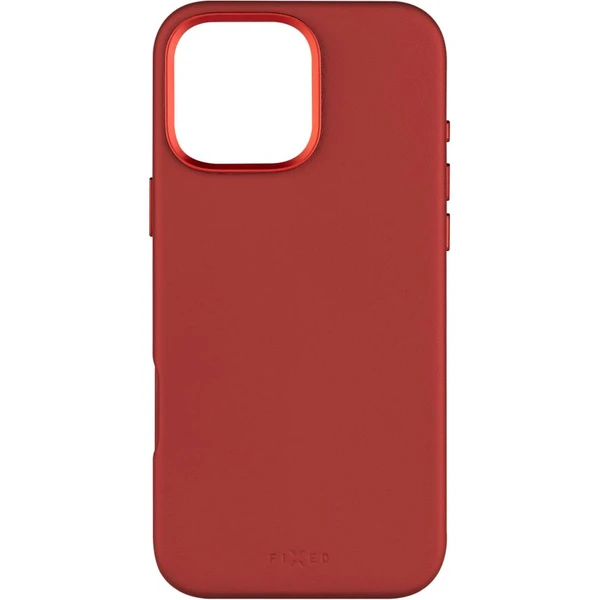 FIXED MagLeather kožený kryt s MagSafe Apple iPhone 16 Pro Max červený - Puzdra - Obrázok 23a4fe5176cb43cca714290f08145dae