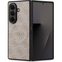 Guess PU Leather 4G Colored Ring Magnetic kryt Samsung Galaxy Z Fold 7 ružový - Puzdra