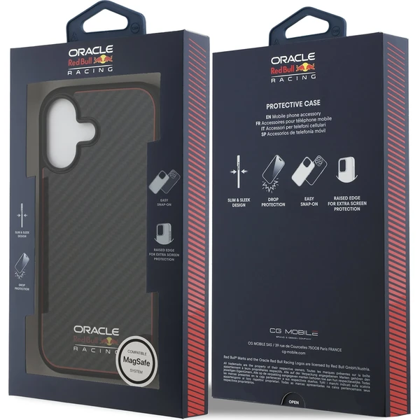 Oracle Red Bull Racing Kevlar MagSafe kryt iPhone 17 čierny - Puzdra - Obrázok 23b53d8193c347918b5d5ad0d1d70d93