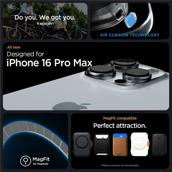 Spigen Rugged Armor MagSafe kryt iPhone 16 Pro Max gray - Puzdra - Obrázok 23c341cdd86b4ae694f468734c9fe446