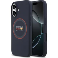 Oracle Red Bull Silicone Red Ring MagSafe kryt iPhone 17 modrý - Puzdra