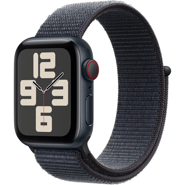 Apple Watch 42/41/40/38mm atramentovo fialový prevliekací športový remienok