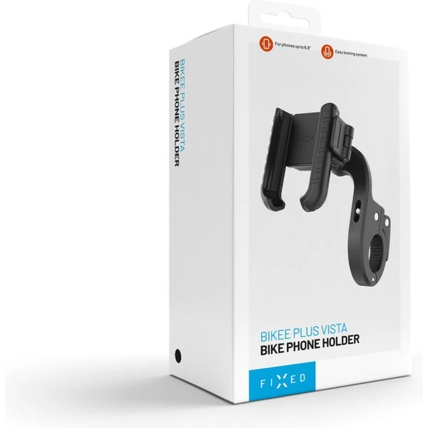 FIXED Bikee Plus Vista univerzálny držiak na bicykel/kolobežku čierny - Držiaky - Obrázok 24413afe4a6144cbb00380c8d31cf80e