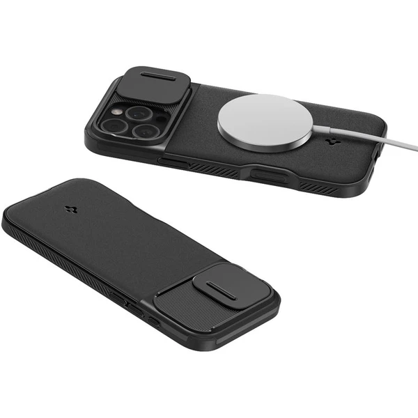 Spigen Optik Armor MagSafe kryt iPhone 16 Pro black - Puzdra - Obrázok 244efb22dfcd4866982ef00f5e671189
