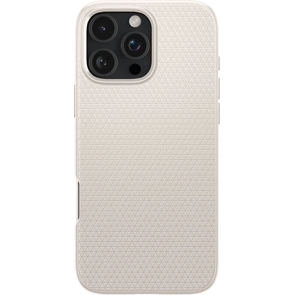 Spigen Liquid Air kryt iPhone 16 Pro Max natural titanium - Puzdra - Obrázok 2454f0c787974124bacfed2a990485ef