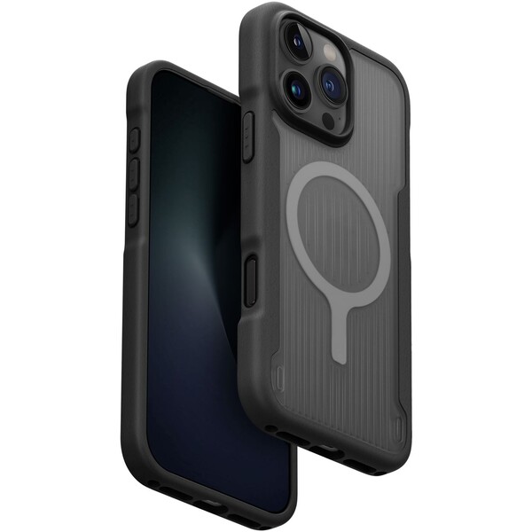 UNIQ Combat Active MagClick kryt s MagSafe iPhone 16 Pro Max čierny