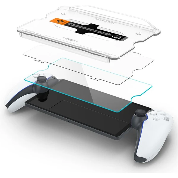 Spigen Glass tR EZ Fit PlayStation Portal - Ochranné fólie a sklo - Obrázok 2463000N01
