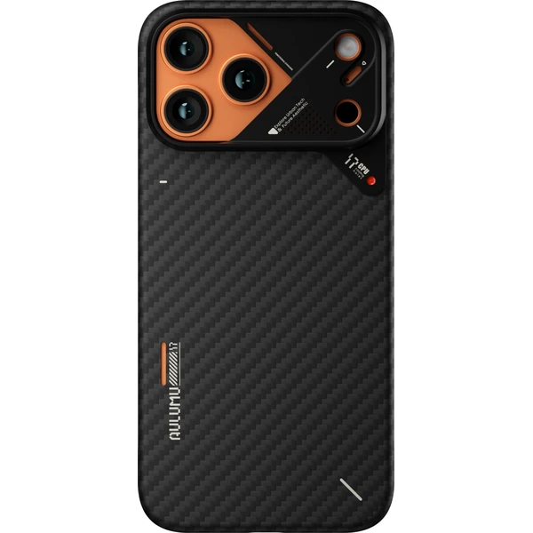 Aulumu A17 Aramidové vlákno MagSafe kryt iPhone 17 Pro Max Black - Puzdra - Obrázok 24776c9825ce40df8a1fed6c9904520f