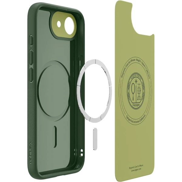 Spigen Nano Pop MagSafe kryt iPhone 17e/16e zelený - Puzdra - Obrázok 247ba9ac33b84c8ebc792573b9b81961