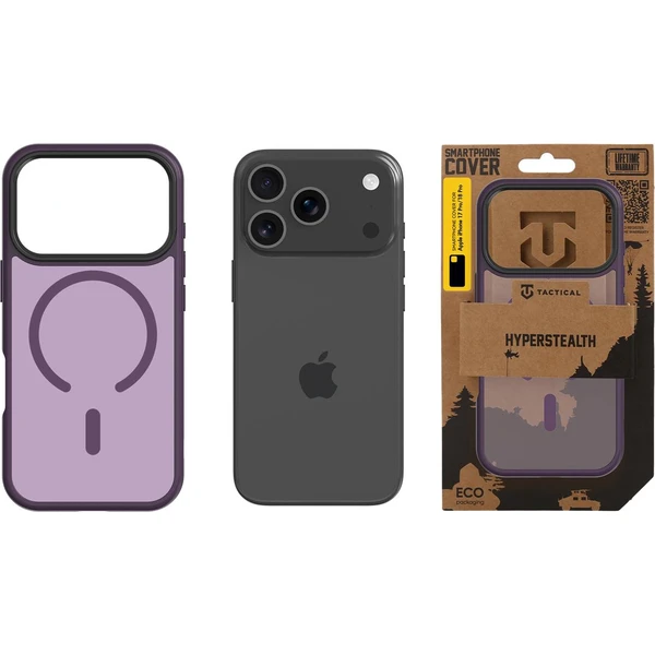 Tactical MagForce Hyperstealth Kryt pre Apple iPhone 17 Pro/18 Pro Burgundy Smoke - Puzdra - Obrázok 247e8bdc4a134c5897c981c3eb271471