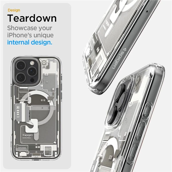 Spigen Ultra Hybrid MagSafe kryt iPhone 16 Pro Max zero one natural titanium - Puzdra - Obrázok 24827c7b02f74e45ab6747743f8c0943