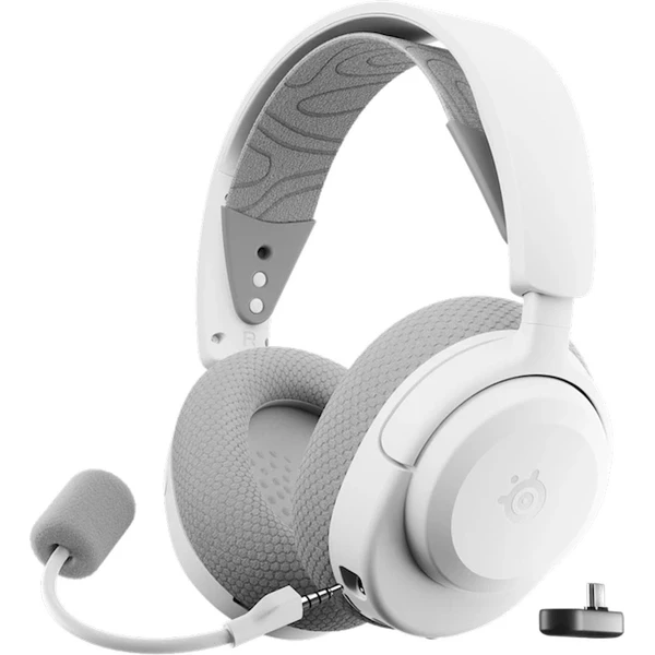 SteelSeries Arctis Nova 3XW bezdrôtové herné slúchadlá biela - Slúchadlá - Hlavný obrázok