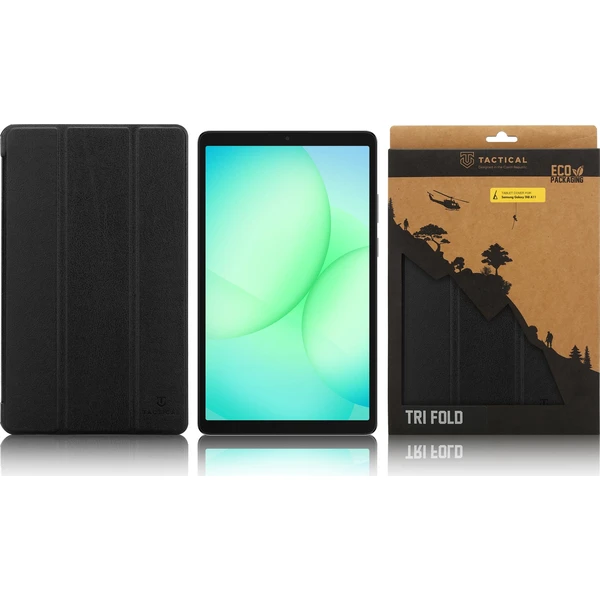 Tactical Book Tri Fold púzdro Samsung Galaxy TAB A9/A11 čierne - Puzdra - Obrázok 249fbaca67ed4861893cad5d18ed9eca