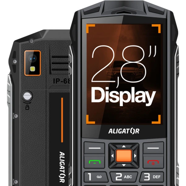 ALIGATOR R45 eXtremo čierno-oranžový - Mobilné telefóny - Obrázok 24D8000L01
