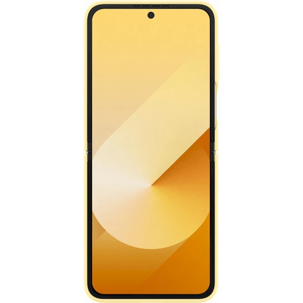 Samsung Silicone Case kryt Galaxy Z Flip6 žltý - Puzdra - Obrázok 24E7000L01